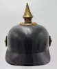Bavarian "BING" Black Laquered Metal Ersatz Pickelhaube Visuel 6